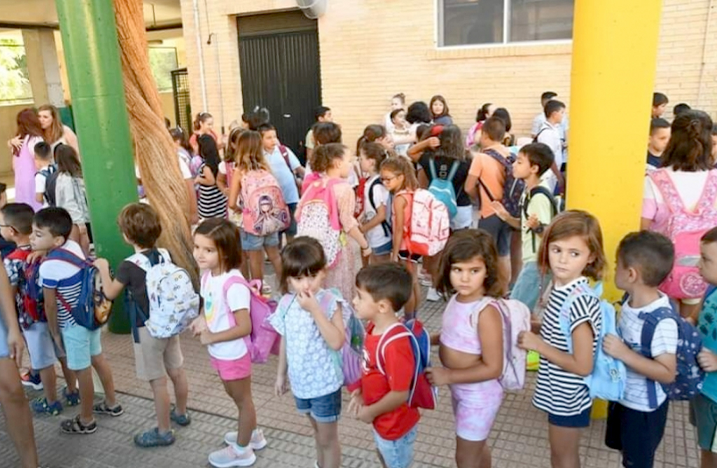 Los escolares de Infantil y Primaria vuelven al cole el lunes 9 de septiembre